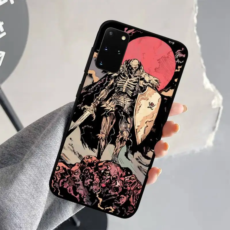 Berserk Phone Case for Samsung S20 lite S21 S10 S9 plus for Redmi Note8 9pro for Huawei Y6 cover