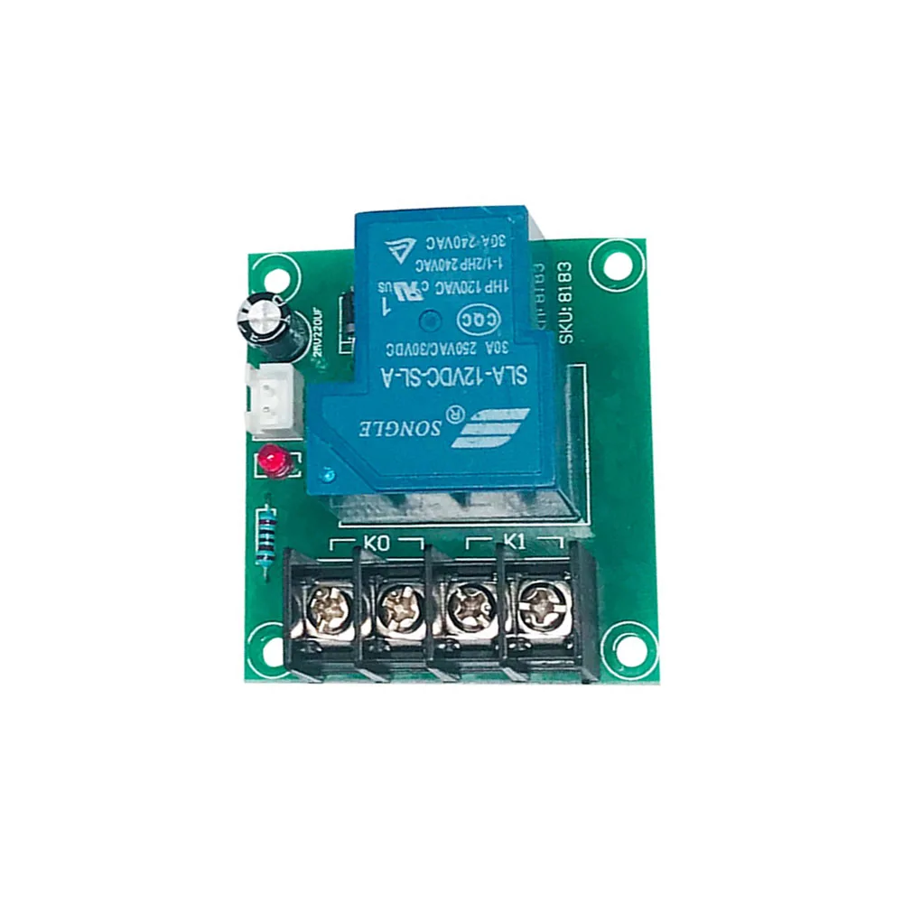 

XH-M138 30A High Current Contactor Switch 12V Electric Relay Board DC Power Control Relay Module Normally Closed Contact Relay