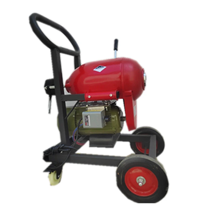 Электрический большой канализационный дноуглубительный станок ручной нажимной