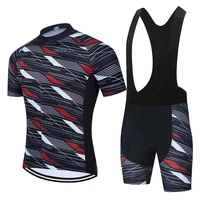 2022 summer team cycling jersey set bicycle short sleeve cycling clothing mtb mountain bike wear clothes maillot sport clothes