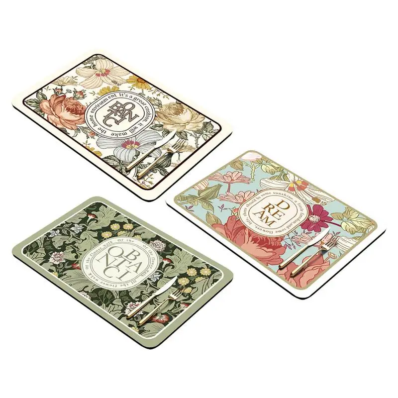 

Dish Drying Mat Super Absorbent Dish Mats Drying Mat Vintage Dishes Drainer Pads Tableware Mat For Counter Blender Coffee Maker