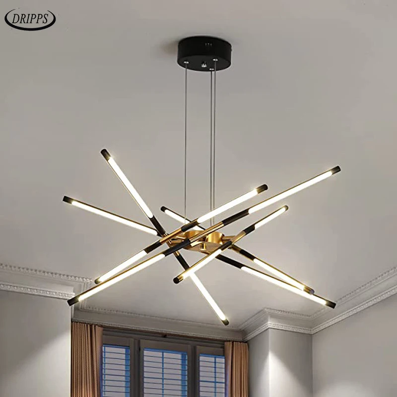 

Scandinavian LED living room ceiling pendant light bedroom ceiling light restaurant chandelier study hotel indoor lighting lamp