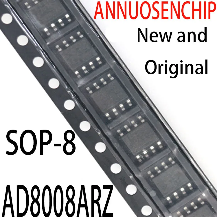 

Free shipping 10PCS New and Original AD8008AR AD8008 SOP-8 Ultralow Distortion,High Speed Amplifiers AD8008ARZ