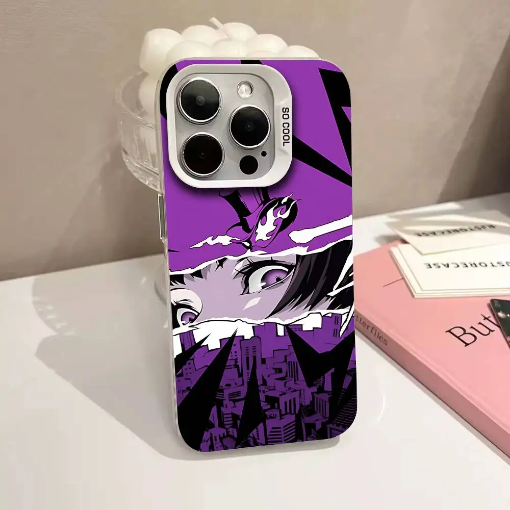 Фото Чехол-бампер Game P-Persona 5 матовый для iPhone 17 16 11 12 13 14 15 Pro ProMax Plus Mini №5