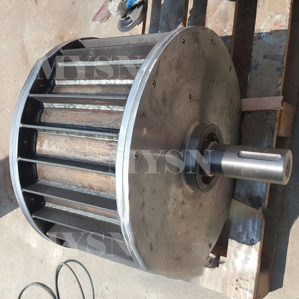 Низкоскоростной генератор постоянных магнитов 80 кВт 100 80000 Вт 96 В 110 120 220 380 3-фазные