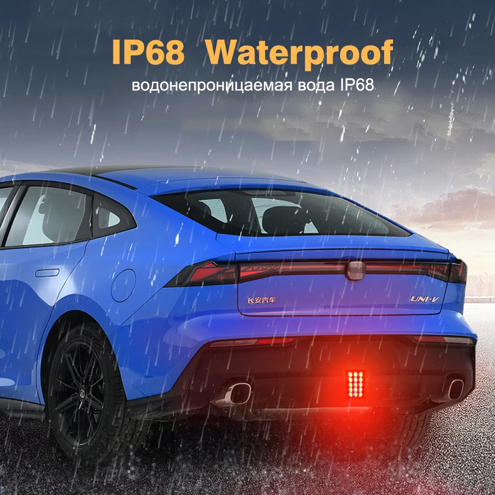 Светодиодные стоп-сигналы MINAZ F1 12 В 15 светодиодов