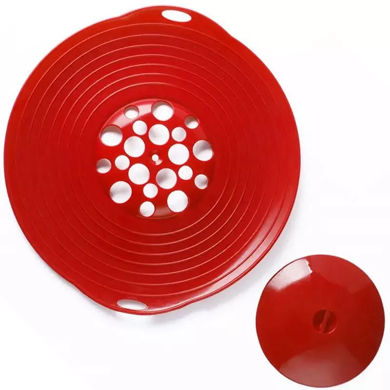 

NEW2023 Silicone lid Spill Stopper Cover For Pot Pan Kitchen Accessories Cooking Tools Cookware Home Kitchen Accessories Gadget