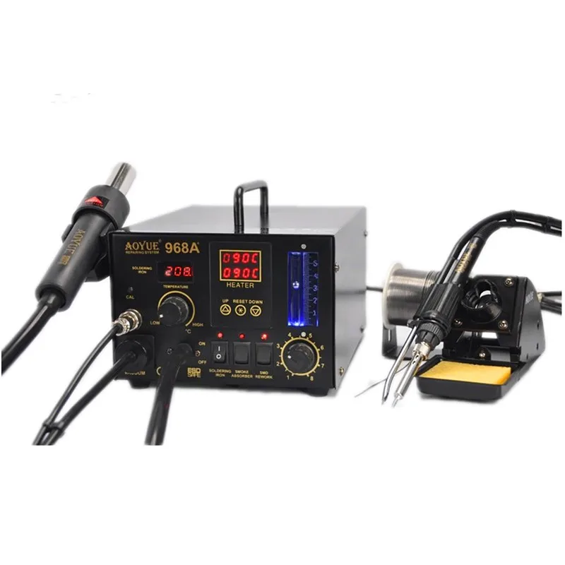 

solder machine 968A+ SMD Repairing System Soldering Station