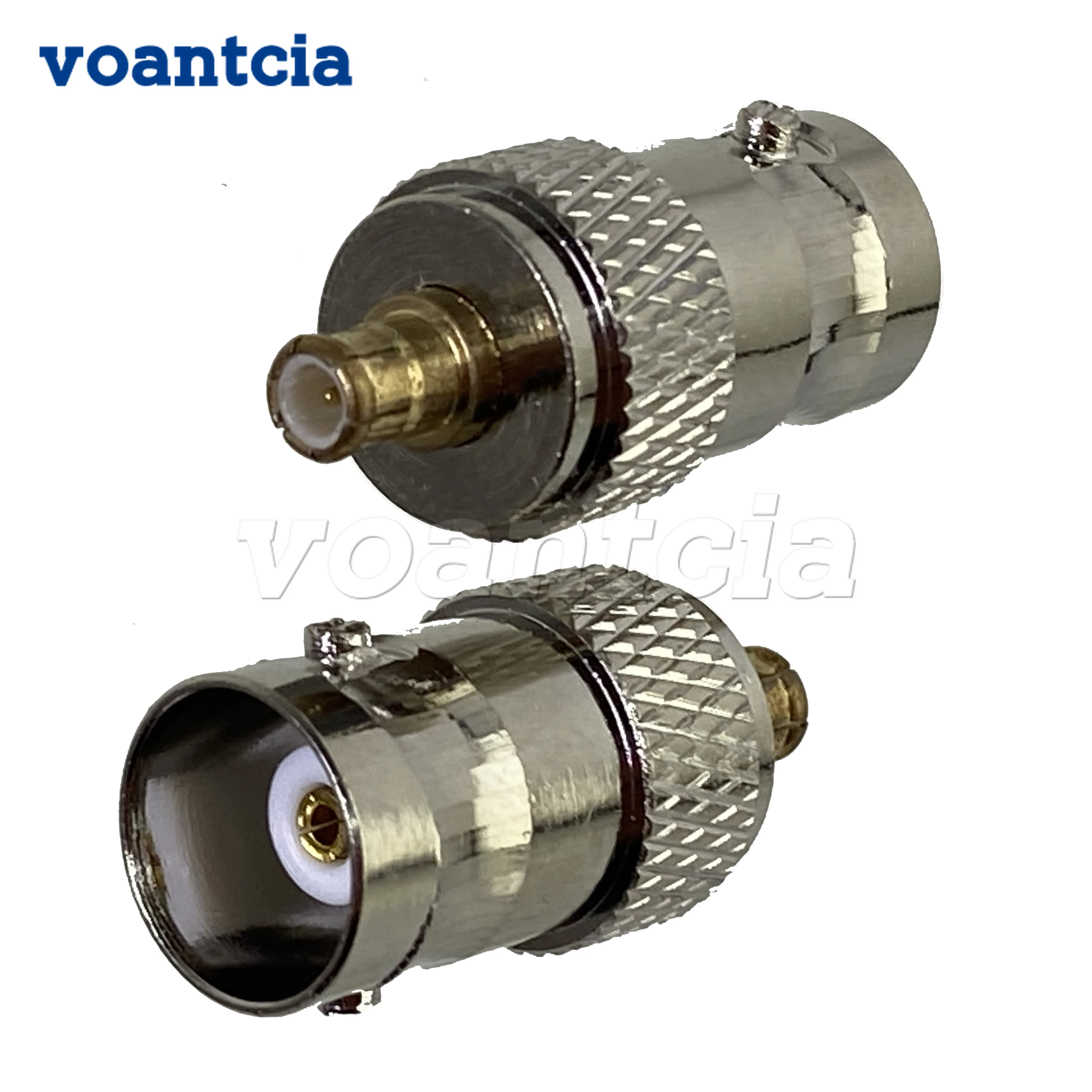 

10pcs Connector Adapter BNC Female Jack to MCX Male Plug RF Coaxial Converter Straight 50ohm Wire Terminal New