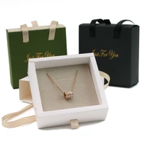 jewelry box earring package case paper necklace stud wedding ring box jewelry organizer storage container gift packing boxes