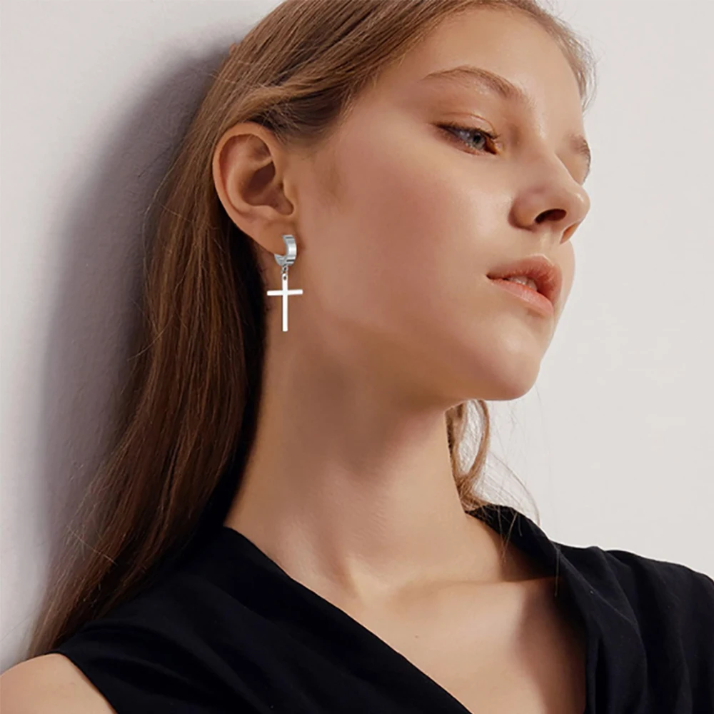 Серьги-подвески EUEAVAN в винтажном стиле украшения из искусственной кожи цепочка с