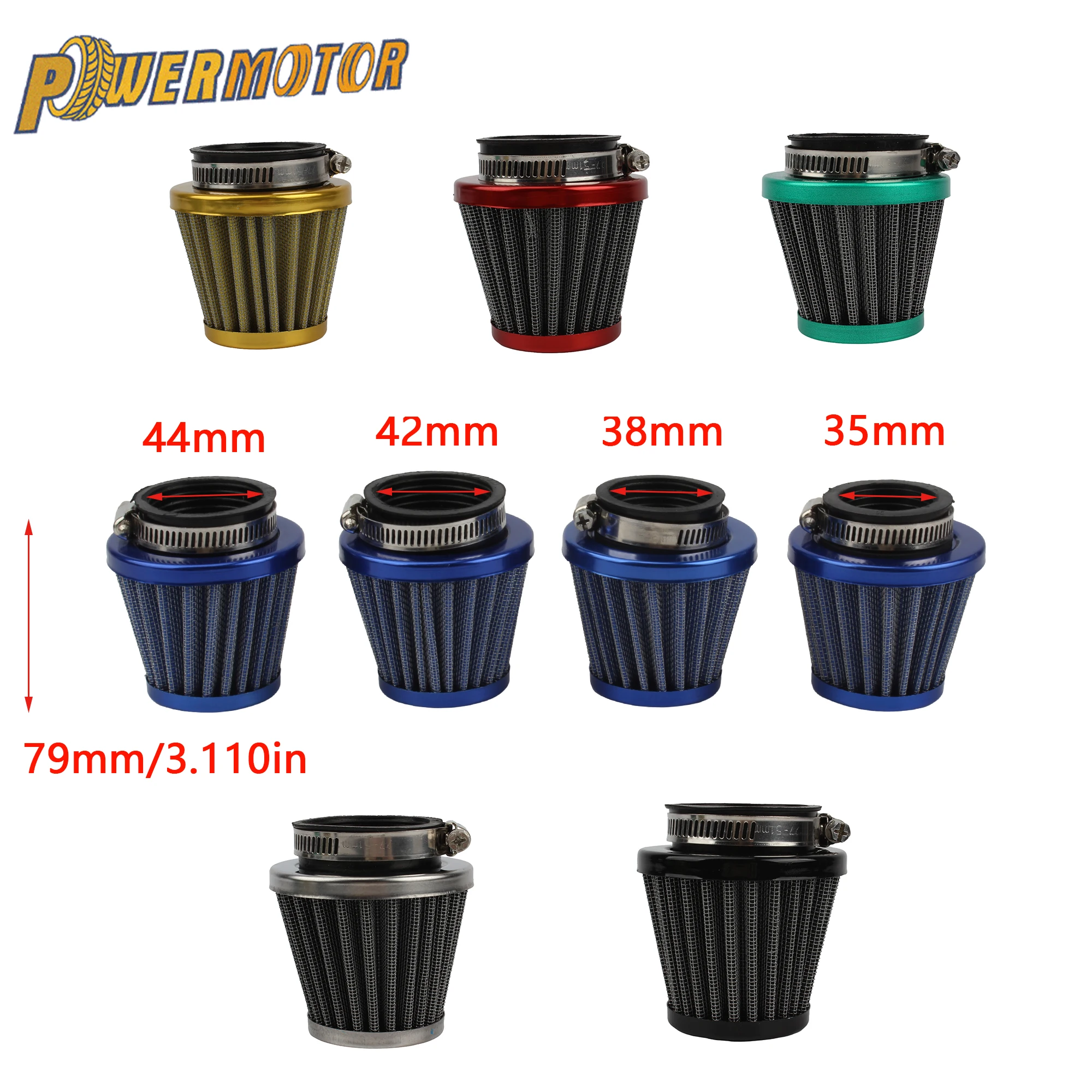 Универсальный мотоциклетный карбюратор 35 мм 38 42 44 воздушный фильтр очиститель