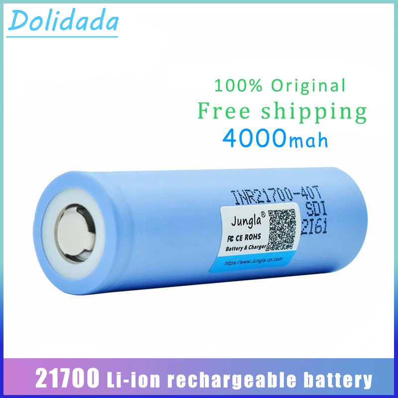 

Перезаряжаемая литиевая батарея для пылесосов, 3,7 в, 21700, 4000 мАч