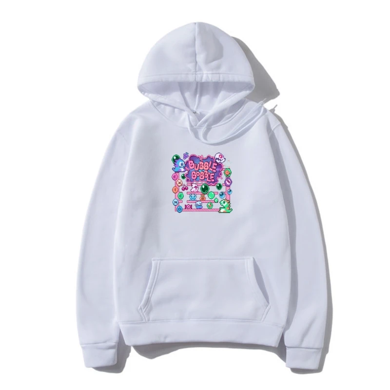 

Верхняя одежда из чистого хлопка с пузырьками для ретро игр Nes аркадная игра ностальгия уникальный дизайн для мужчин верхняя одежда с кругл...