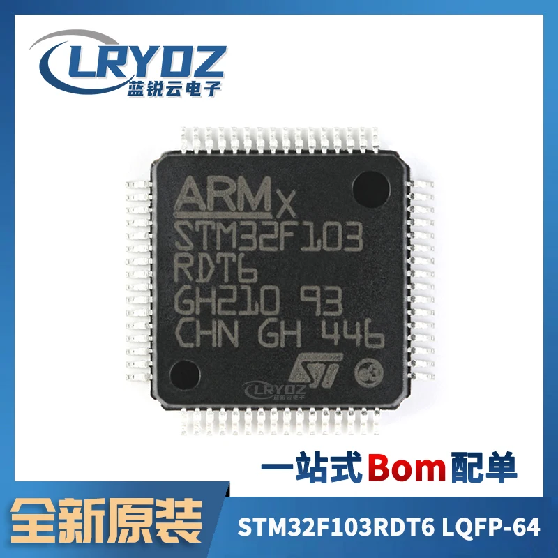 

Бесплатная доставка, модель STM32F103RDT6 LQFP-64 32MCU, 5 шт.