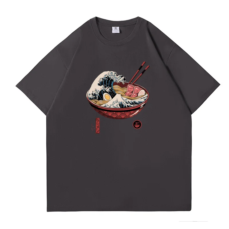 

100% Cotton T Shirts For Men Streetwear Tshirts Cartoon Short Sleeve Casual Summer Women Hip Hop Japanese Harajuku Tops футболки