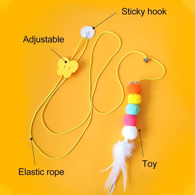 6 шт. эластичные интерактивные игрушки для кошек |