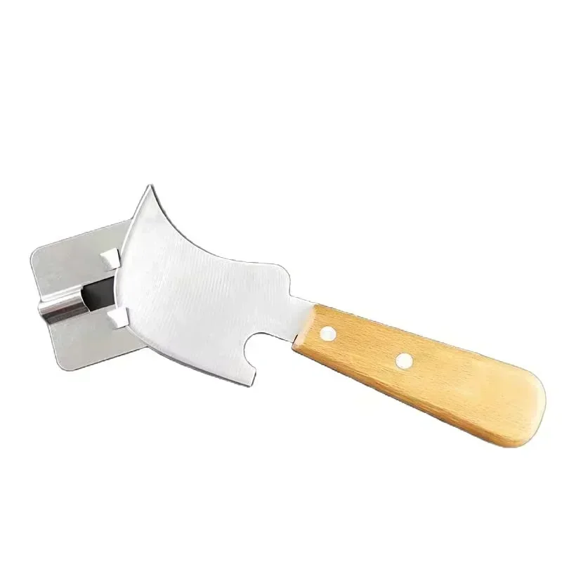 Нож для четверть луны канавка виниловый пол нож обрезки кожи и направляющая