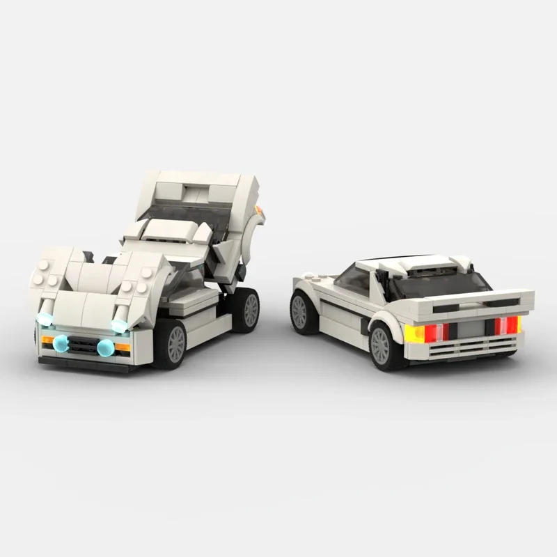 

299 шт., Детский конструктор «скоростные чемпионы мира ралли»