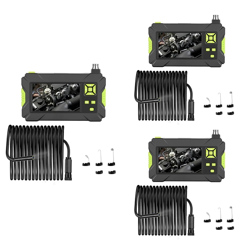 HD-бороскоп со светодиодной подсветкой объектив 8 мм трубопроводная камера для