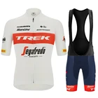 Новинка 2022, комплект велосипедной одежды TREK, одежда для велоспорта, дышащая велосипедная одежда, одежда для езды на велосипеде, спортивный комплект для велоспорта с коротким рукавом