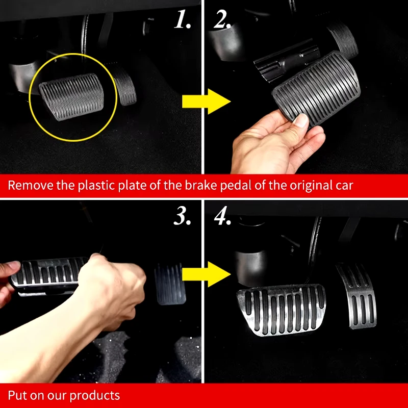Для Haval H6 Big Dog Dargo 2020 2021 2022 2023 автомобильные педали из нержавеющей стали топливный