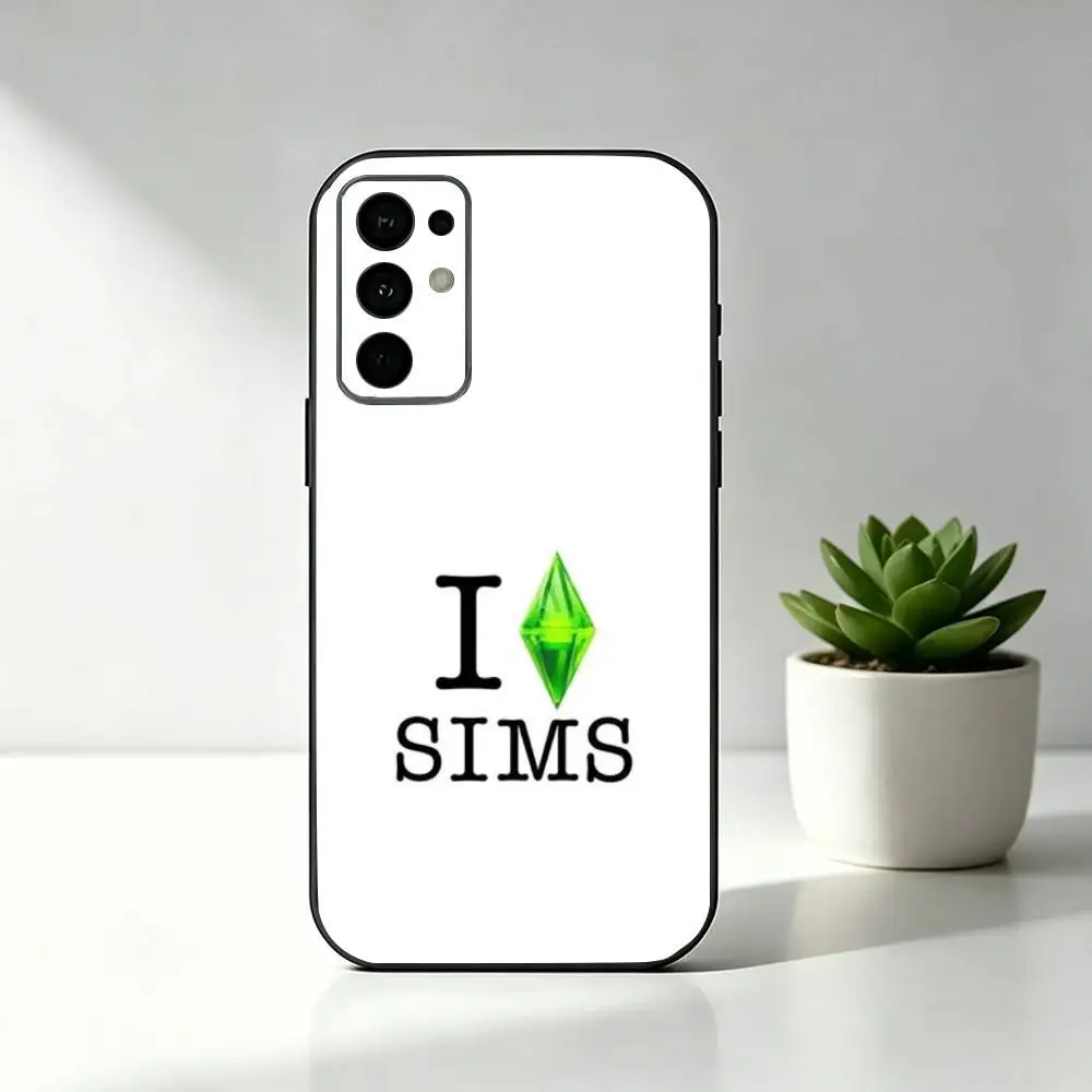 Фото Чехол для телефона The Logo S-Sims 4 для Samsung S25, S24, S21, S22, S23, S30, Ultra, S20, Plus, Fe, Lite, Note, 10, черный №5