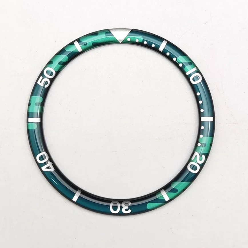New 39MM Watch Bezel Insert Resin Bezel Insert Fits Case Bezel Diameter 38MM Watch Bezel Watch Accessories