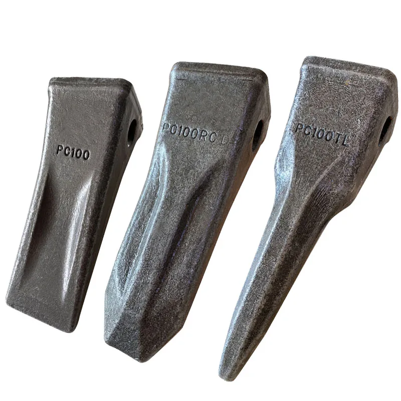 Зубья ковша экскаватора Kaitian Komatsu PC100 Shanhe, интеллектуальный 70 Lovol 75 Liugong 75, кованые зубья ковша