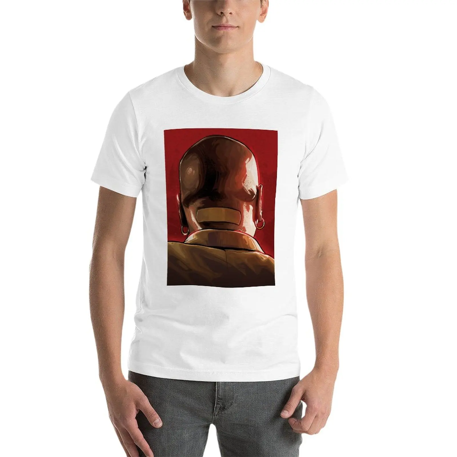 Новинка футболка Marsellus Wallace быстросохнущая корейская модная мужская одежда