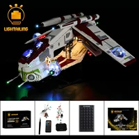 lightailing led light kit for 75309 republic gun ship building blocks set not include the model bricks toys for children rc