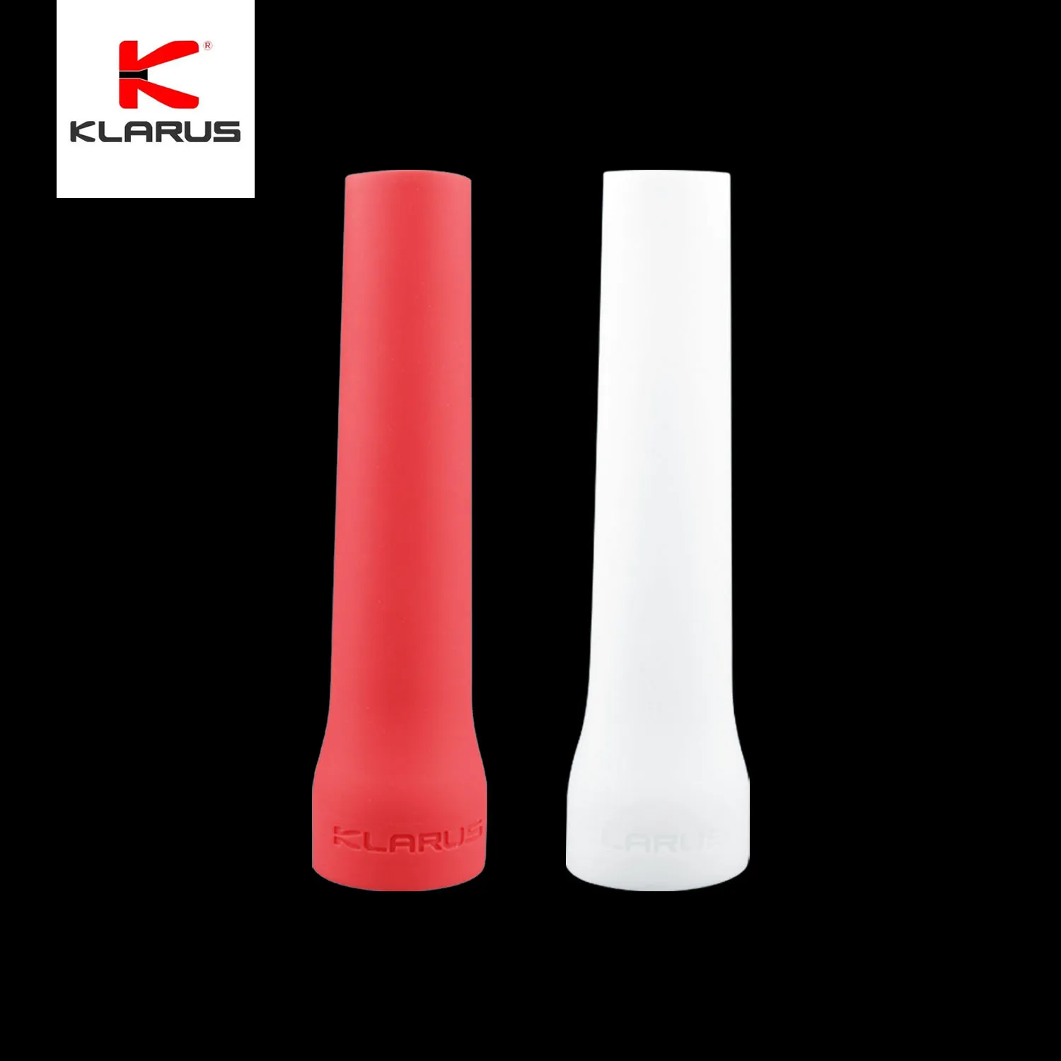 Klarus Traffic/Signal Wand KDF-3 for Flashlight Head Diameter 44mm, High Elasticity, Stretchable, Collapsible, Red/White