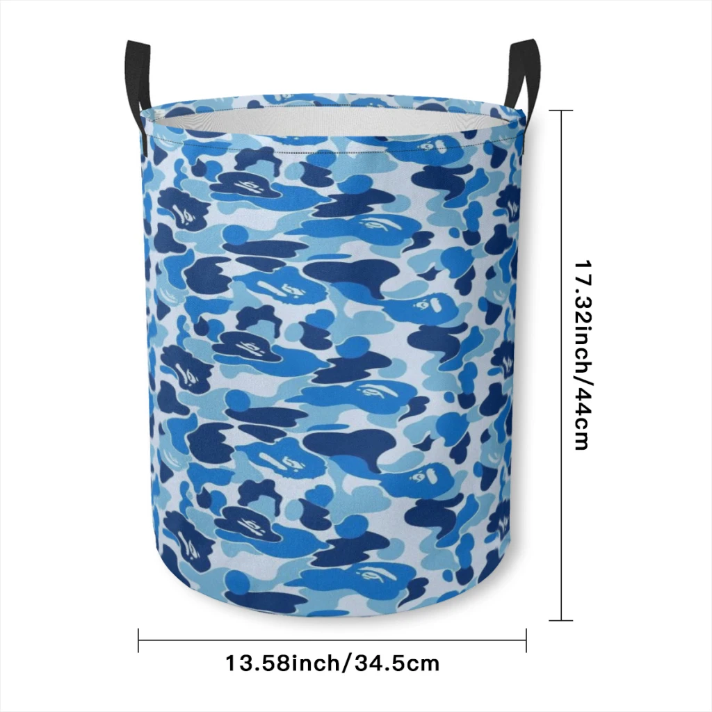 Комплект устройства Корзина для белья APE-Камуфляжная ткань Перемещение Складная