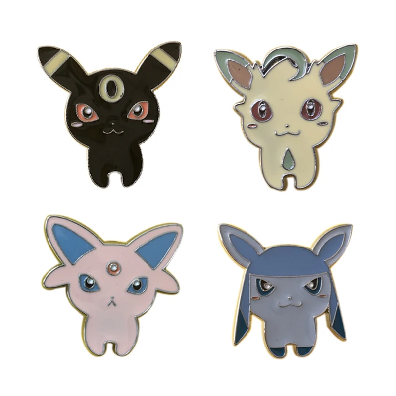 

1pcs Pokemon Enamel Pin Suit Kawaii Pikachu The Elf Cartoon Brooch Video Game Fans Badge Jewelry Souvenir Pins Metalscarf Buckle