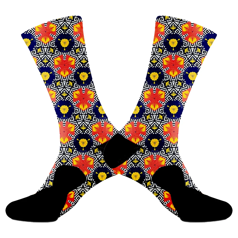 Новинка 2024 осенние женские и мужские носки в стиле Харадзюку индивидуальные для