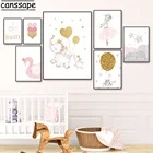 Лебедь холст живопись балет стена искусство фотообои розовая Звезда скандинавские настенные картины декор для комнаты девушки