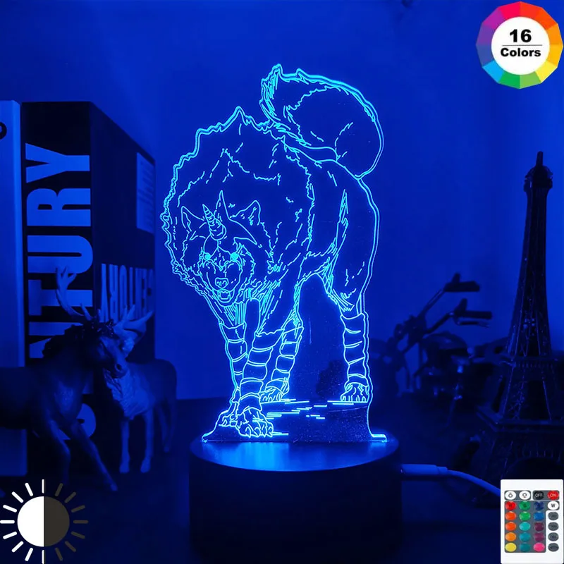 

Led Night Light Manga Slime Isekai Ranga for Kids Bedroom Decor That Time I Got Reincarnated As A Slime Anime 3d Lamp TenSura