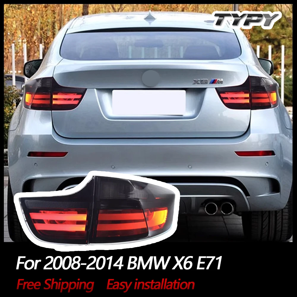 Автомобильные задние фонари TYPY для BMW X6 E71 2008-2014 светодиодный автомобильные