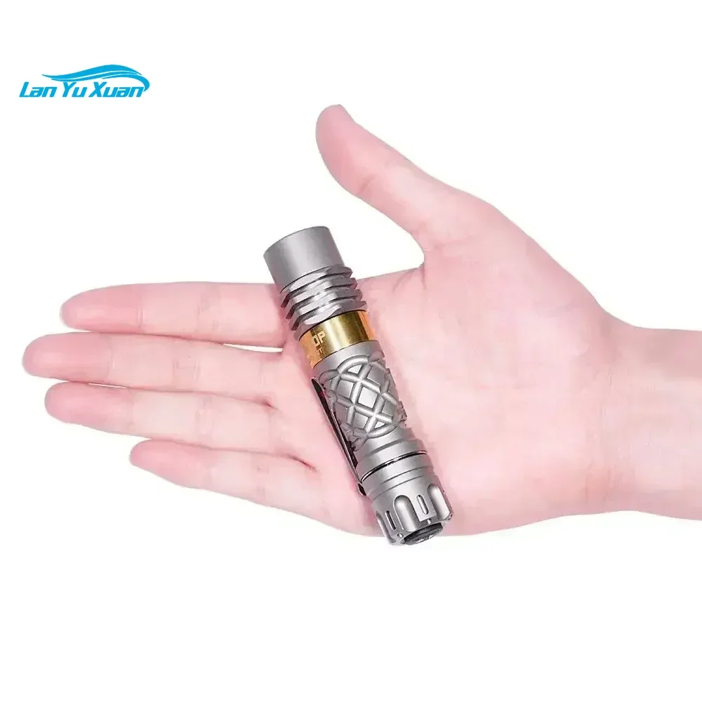 Lumintop Antman Titanium 700-метровый мини-белый фонарик 14500 ячеек lep Torch