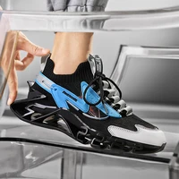 2022 new arrival mens blade running shoes tpr platform chunky sneakers casual sport shoes male breathable footwear high quality