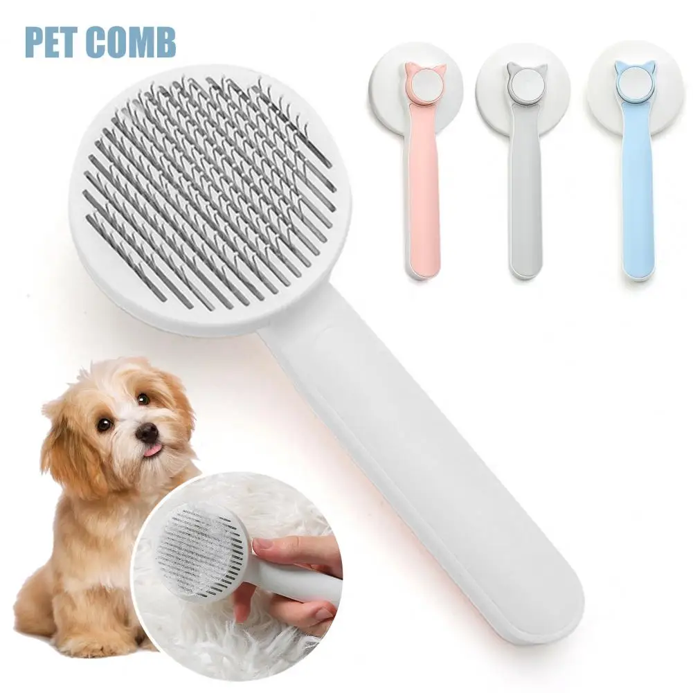 

Cat Brush Pet Grooming Brush for Cats Remove Hairs Pet Cat Hair Remover Pets Hair Removal Comb Puppy Kitten Grooming Accessories