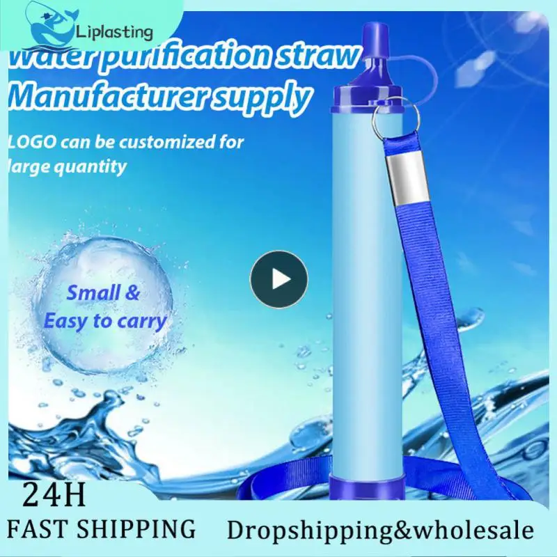 

1~8PCS Greenlife Outdoor Survival Emergency Direct Drinking Water Filtering Tool Individual Water Purifier Portable Filter Straw