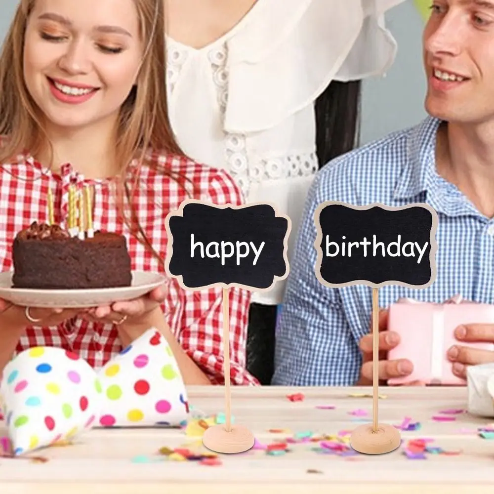 Свадебная доска деревянная мини-доска знак сообщений буфет еды этикетки для