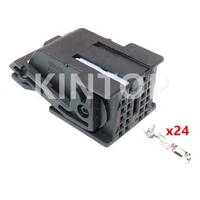 1 set 24 pins 967285 1 auto accessories automobile low current power modification connector parts car cable socket