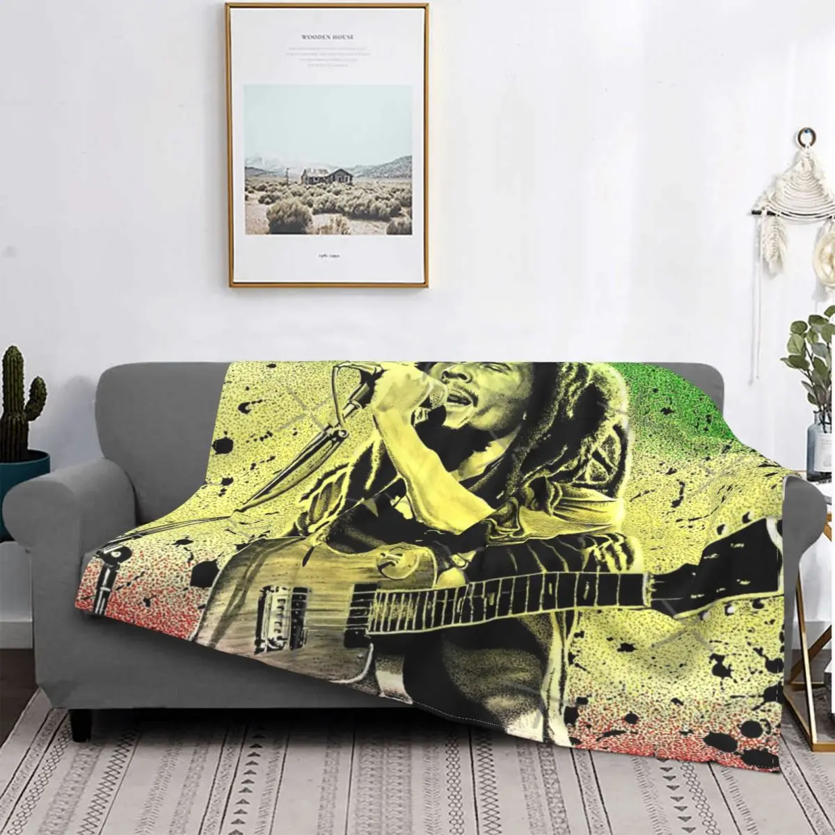 

Manta de arte Bob Marley, colcha de cama a cuadros, manta de lino para bebé, Sudadera con capucha, toalla de playa de lujo