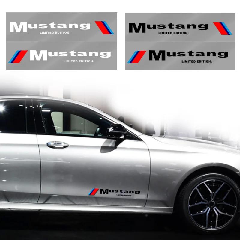 2 шт. автомобильные 3D наклейки на боковые двери