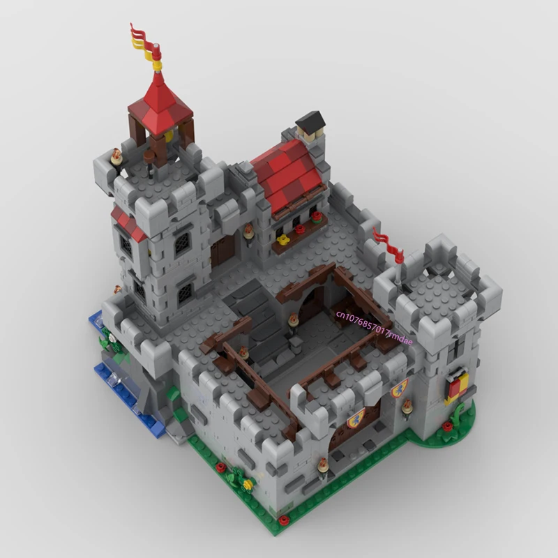 1516P Европейский средневековый уличный вид замок &quotсделай сам&quot креативная