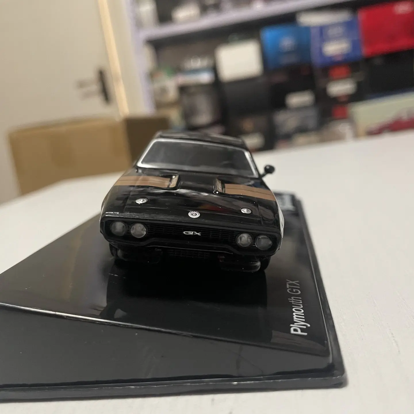 Модель IXO 1:43, литая под давлением, из сплава, Plymouth GTX 1971, коллекционная, классическая, ностальгическая, для взрослых, сувенир, статическая модель для демонстрации (art.: 3920d9da04daf) - 3920d9da04daf