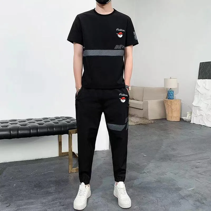 

Golf Suit Men's Two Piece Summer Golf Suit Casual Sports T-shirt Golf Set Malbon Golf T-shirt Utaa Golf Pants Set Men's Golf Sui