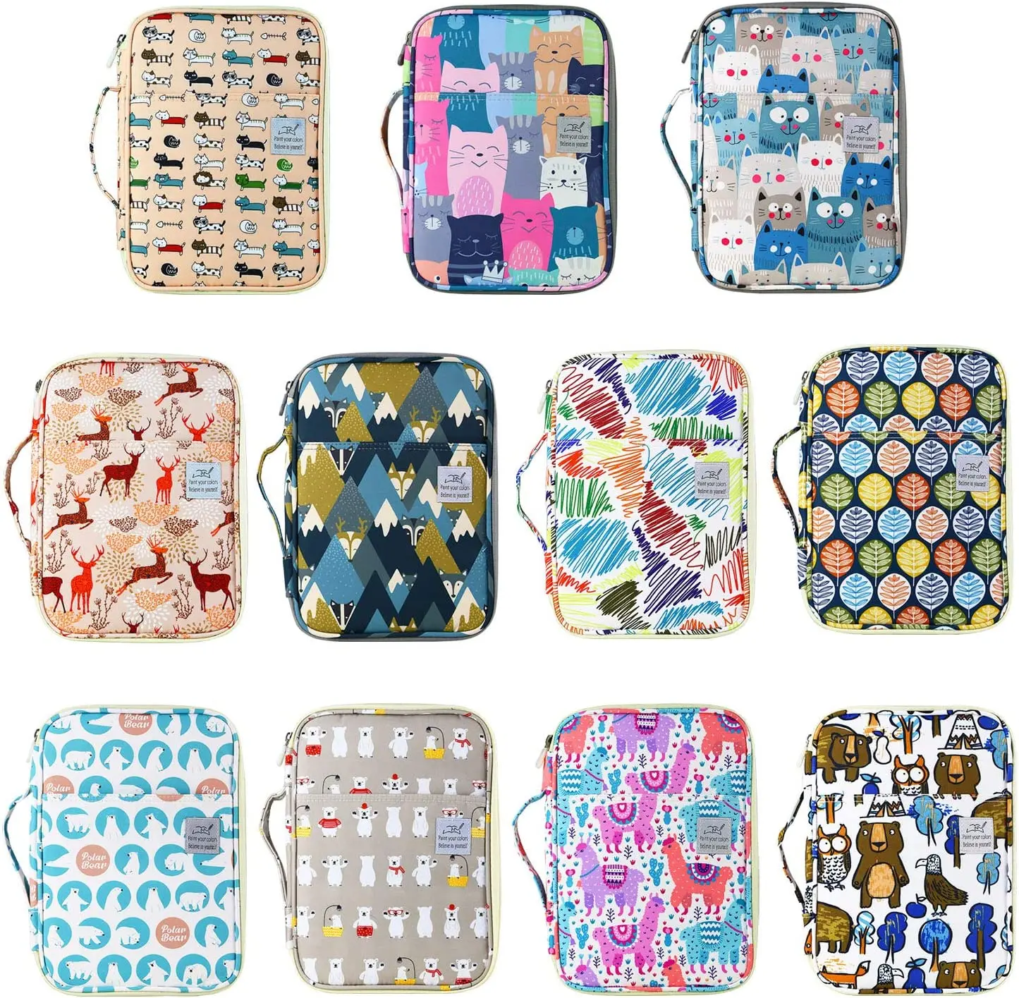 96 Slots Colored Pencil Case, Large Capacity Pencil Holder P